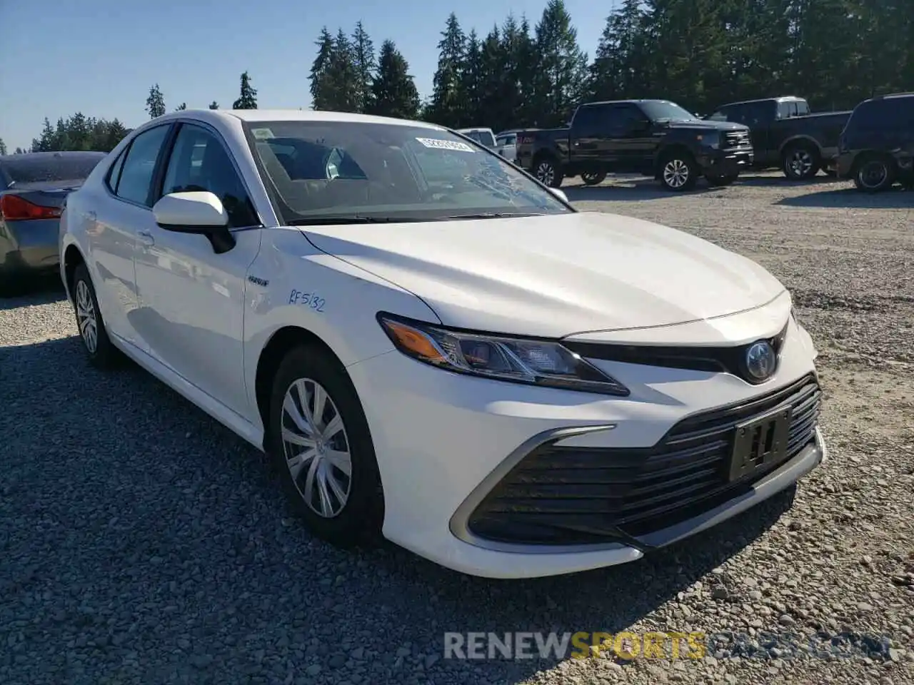 1 Photograph of a damaged car 4T1C31AK1MU546486 TOYOTA CAMRY 2021