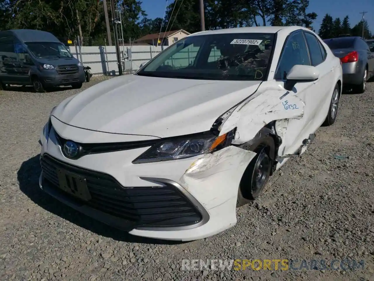 2 Photograph of a damaged car 4T1C31AK1MU546486 TOYOTA CAMRY 2021