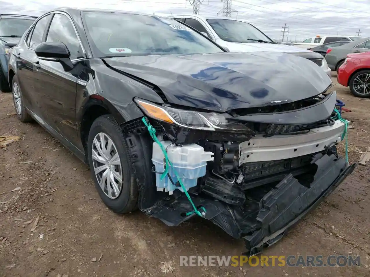 1 Photograph of a damaged car 4T1C31AK1MU548061 TOYOTA CAMRY 2021