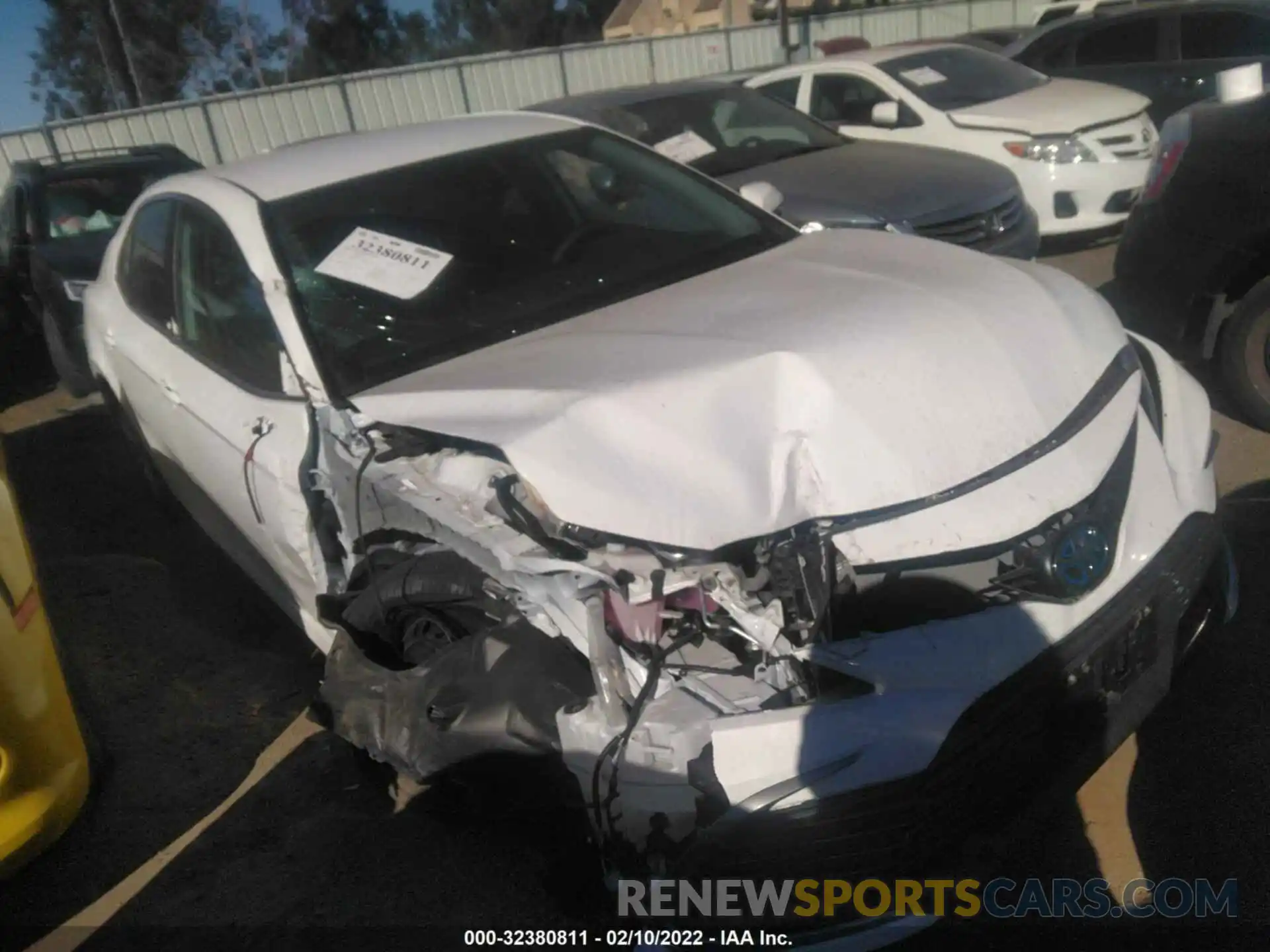 1 Photograph of a damaged car 4T1C31AK1MU553454 TOYOTA CAMRY 2021