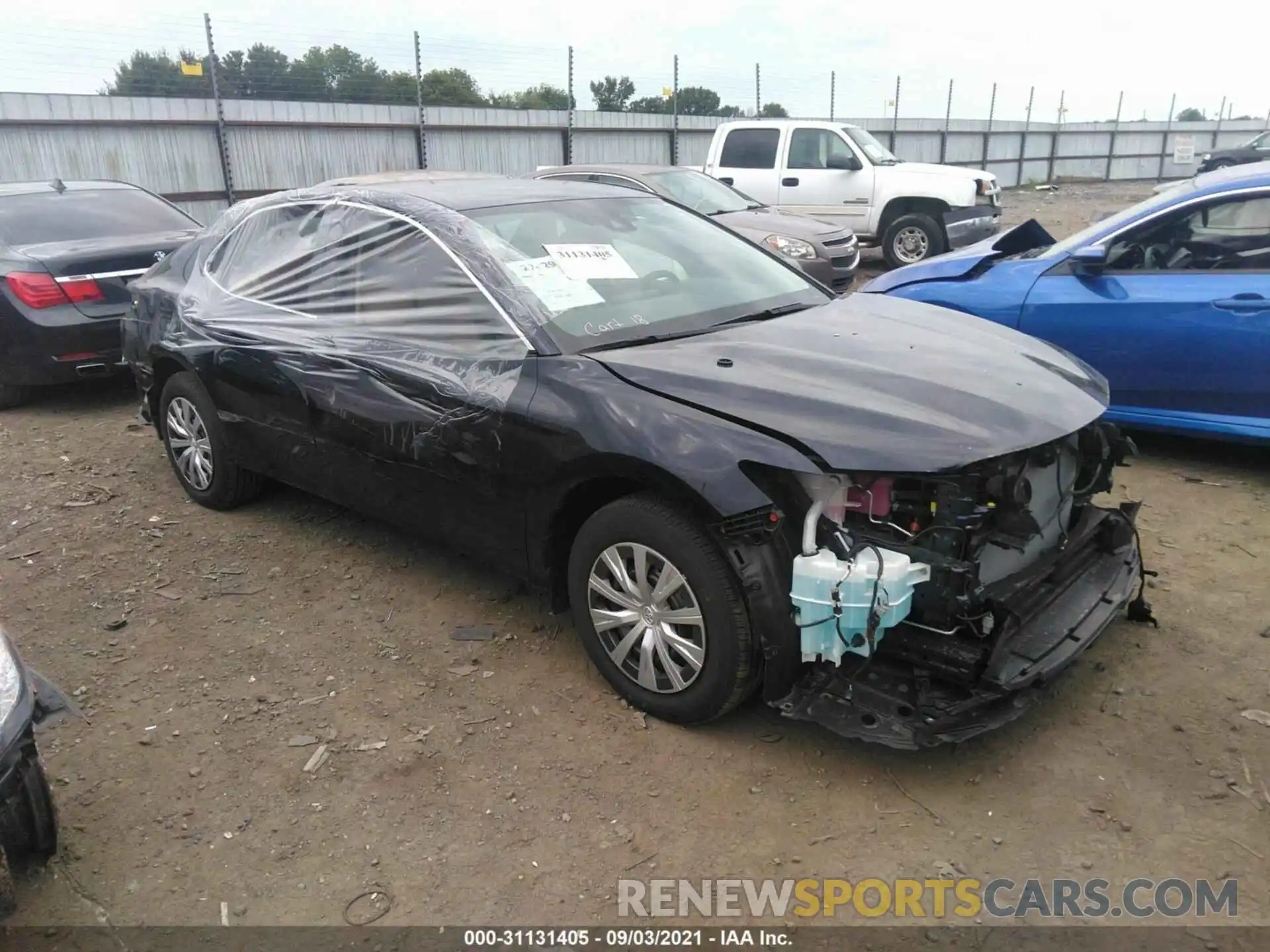 1 Photograph of a damaged car 4T1C31AK1MU557360 TOYOTA CAMRY 2021