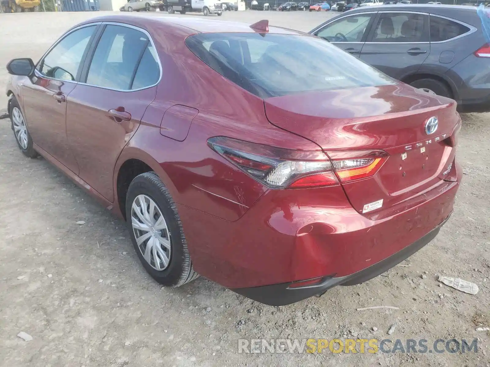 3 Photograph of a damaged car 4T1C31AK2MU026359 TOYOTA CAMRY 2021