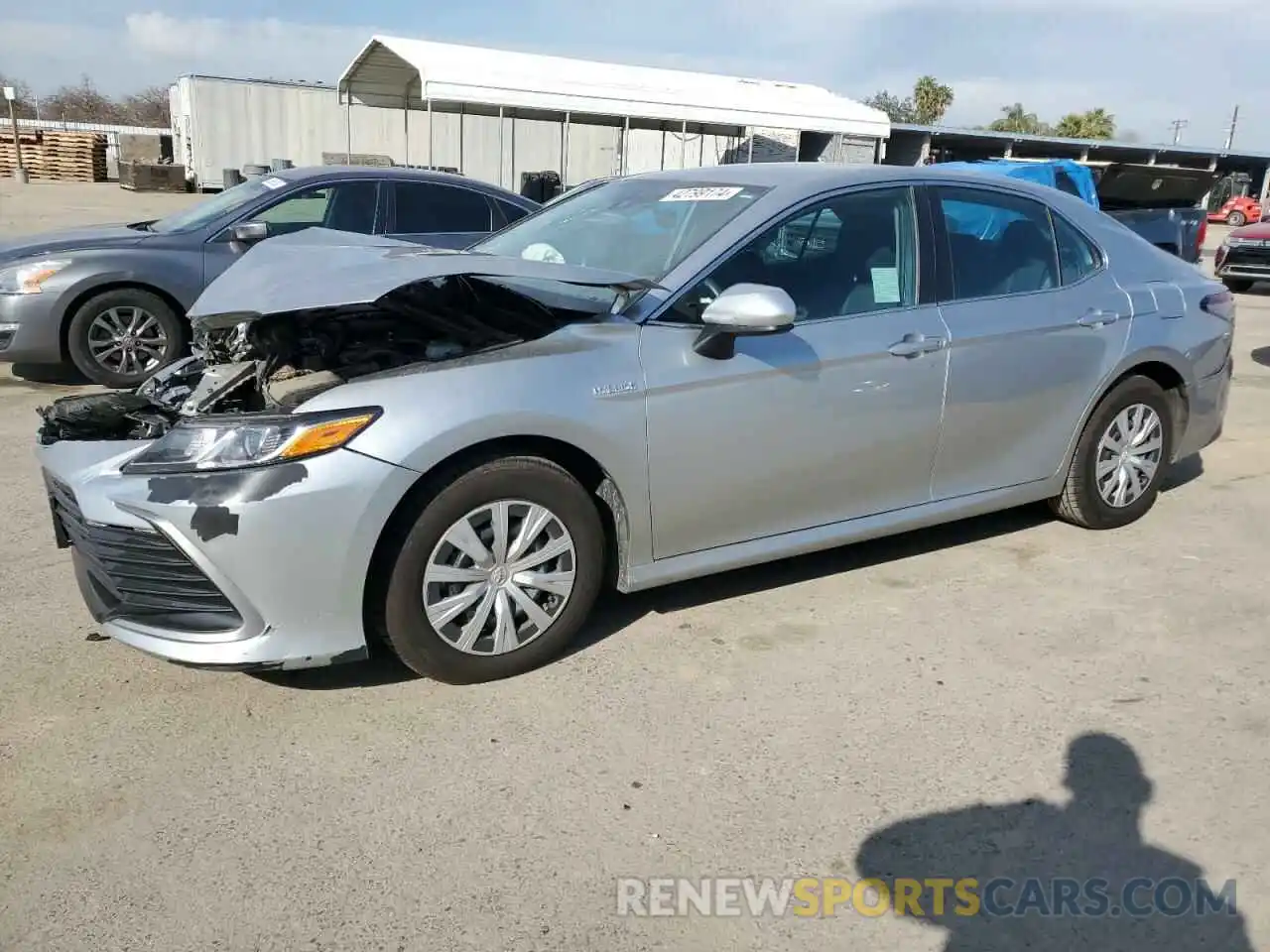 1 Photograph of a damaged car 4T1C31AK2MU546514 TOYOTA CAMRY 2021