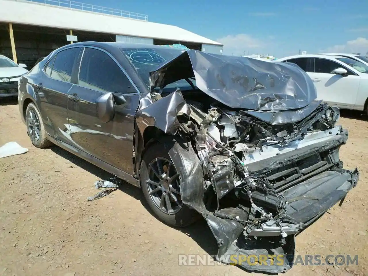 1 Photograph of a damaged car 4T1C31AK2MU549798 TOYOTA CAMRY 2021