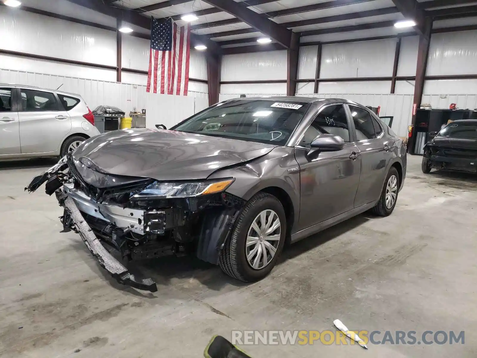 2 Photograph of a damaged car 4T1C31AK2MU554340 TOYOTA CAMRY 2021