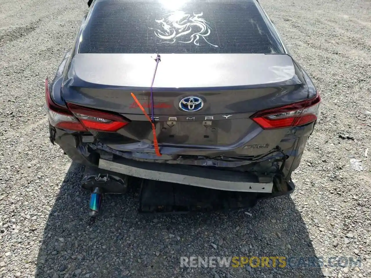 9 Photograph of a damaged car 4T1C31AK2MU554404 TOYOTA CAMRY 2021