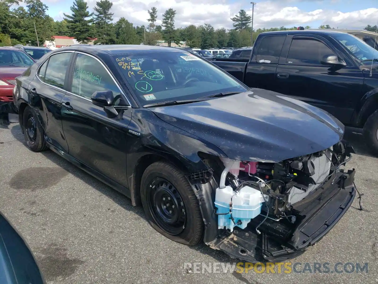 1 Photograph of a damaged car 4T1C31AK2MU559974 TOYOTA CAMRY 2021