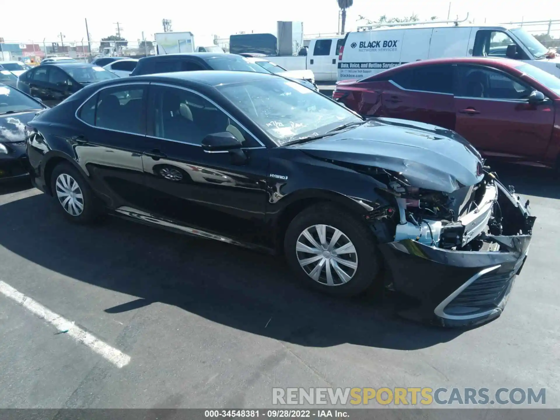 1 Photograph of a damaged car 4T1C31AK2MU562633 TOYOTA CAMRY 2021