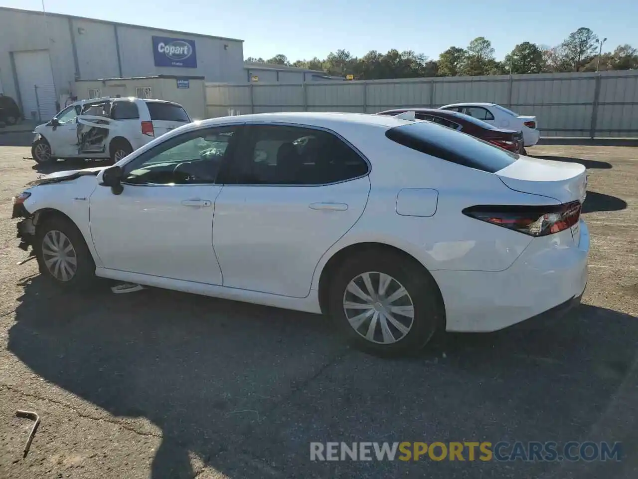 2 Photograph of a damaged car 4T1C31AK2MU563278 TOYOTA CAMRY 2021