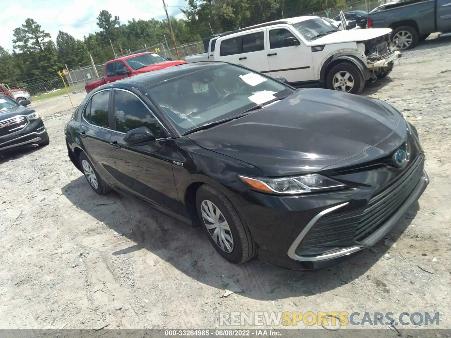 1 Photograph of a damaged car 4T1C31AK2MU569226 TOYOTA CAMRY 2021