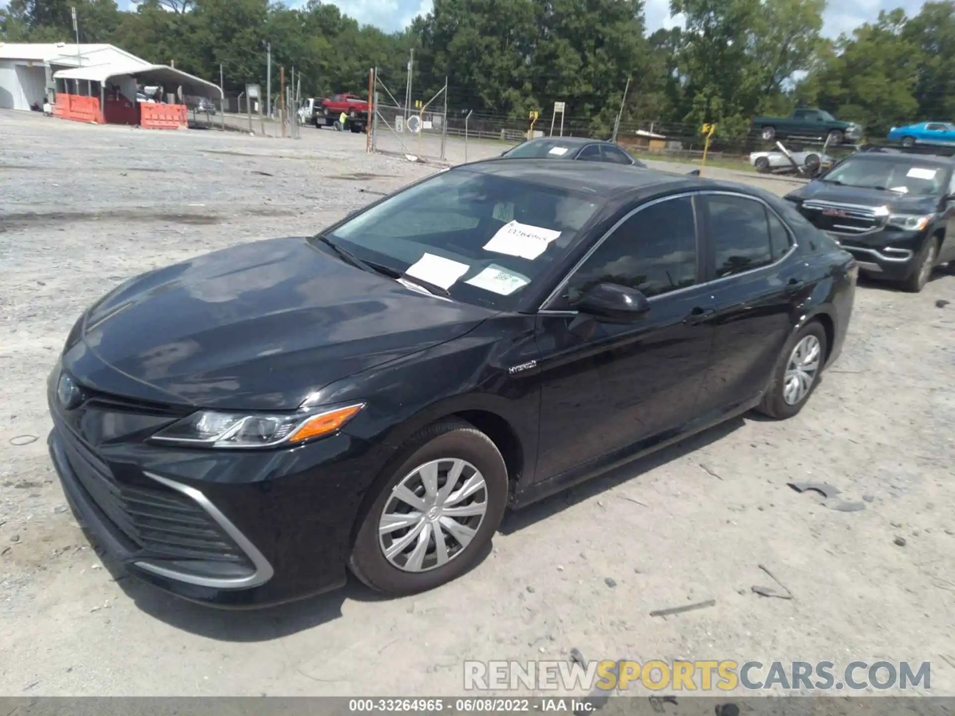 2 Photograph of a damaged car 4T1C31AK2MU569226 TOYOTA CAMRY 2021