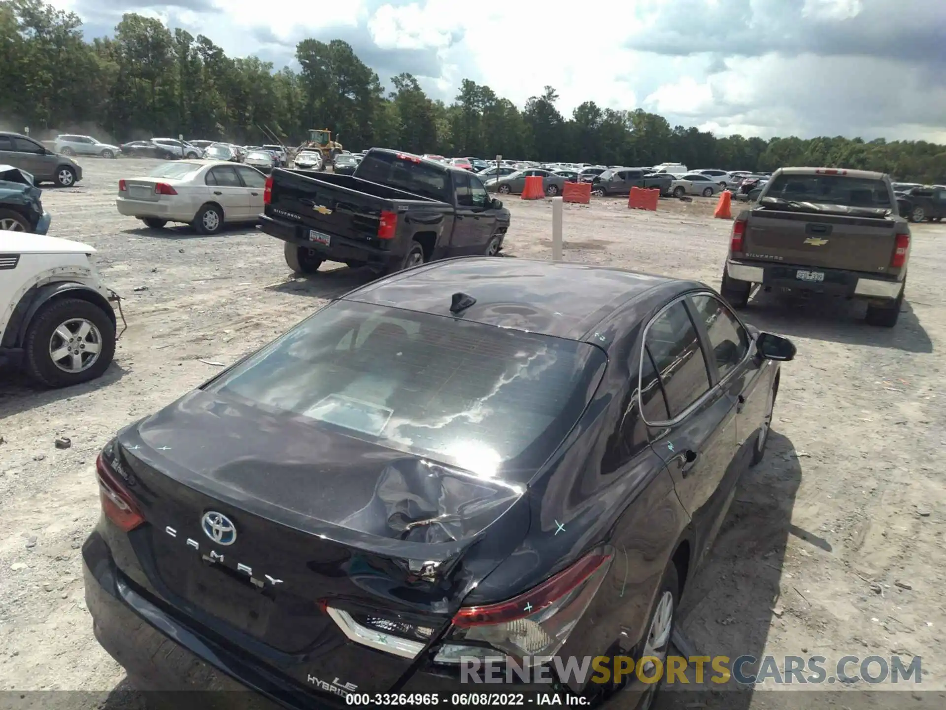 6 Photograph of a damaged car 4T1C31AK2MU569226 TOYOTA CAMRY 2021