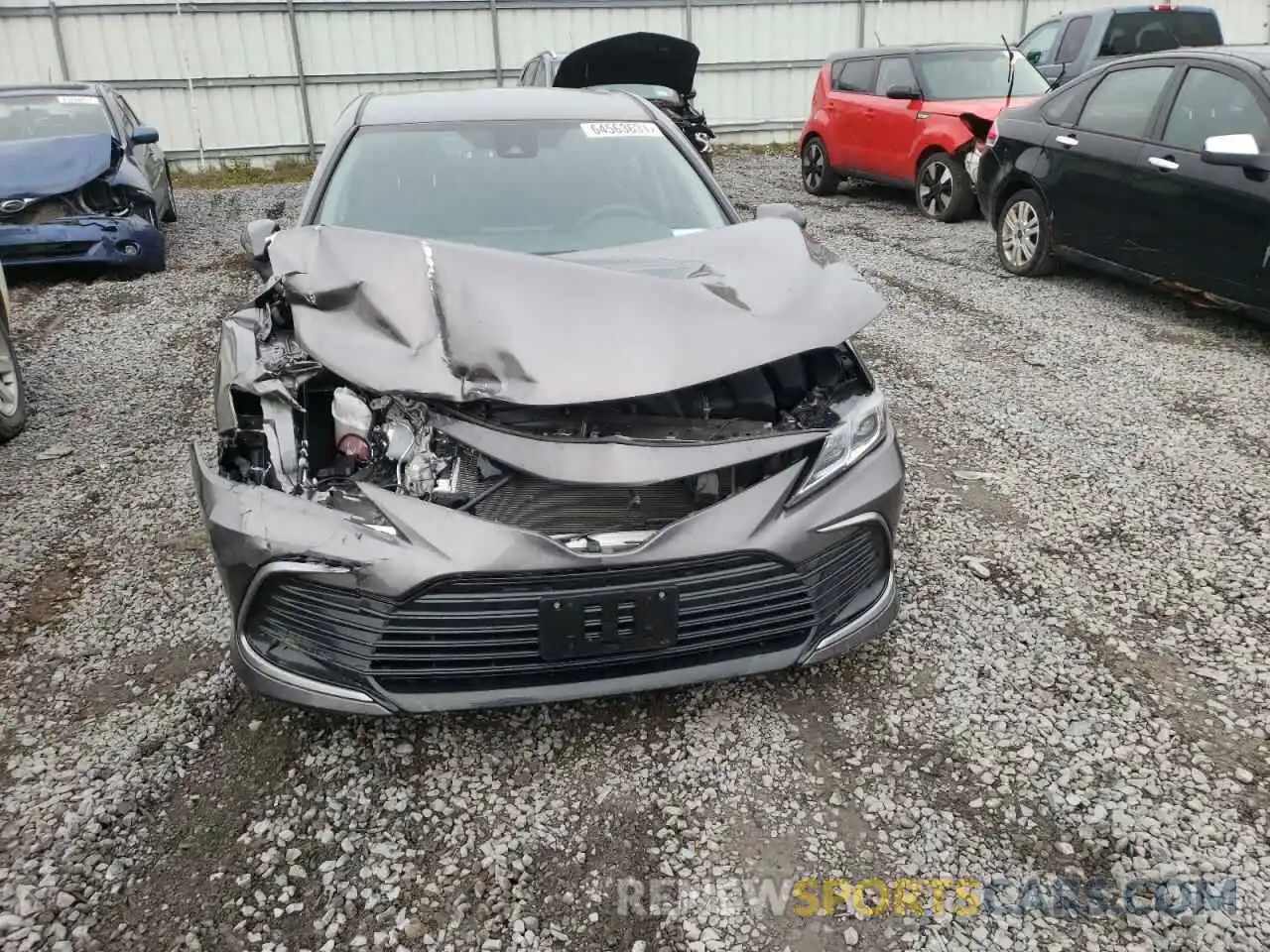 9 Photograph of a damaged car 4T1C31AK3MU023227 TOYOTA CAMRY 2021