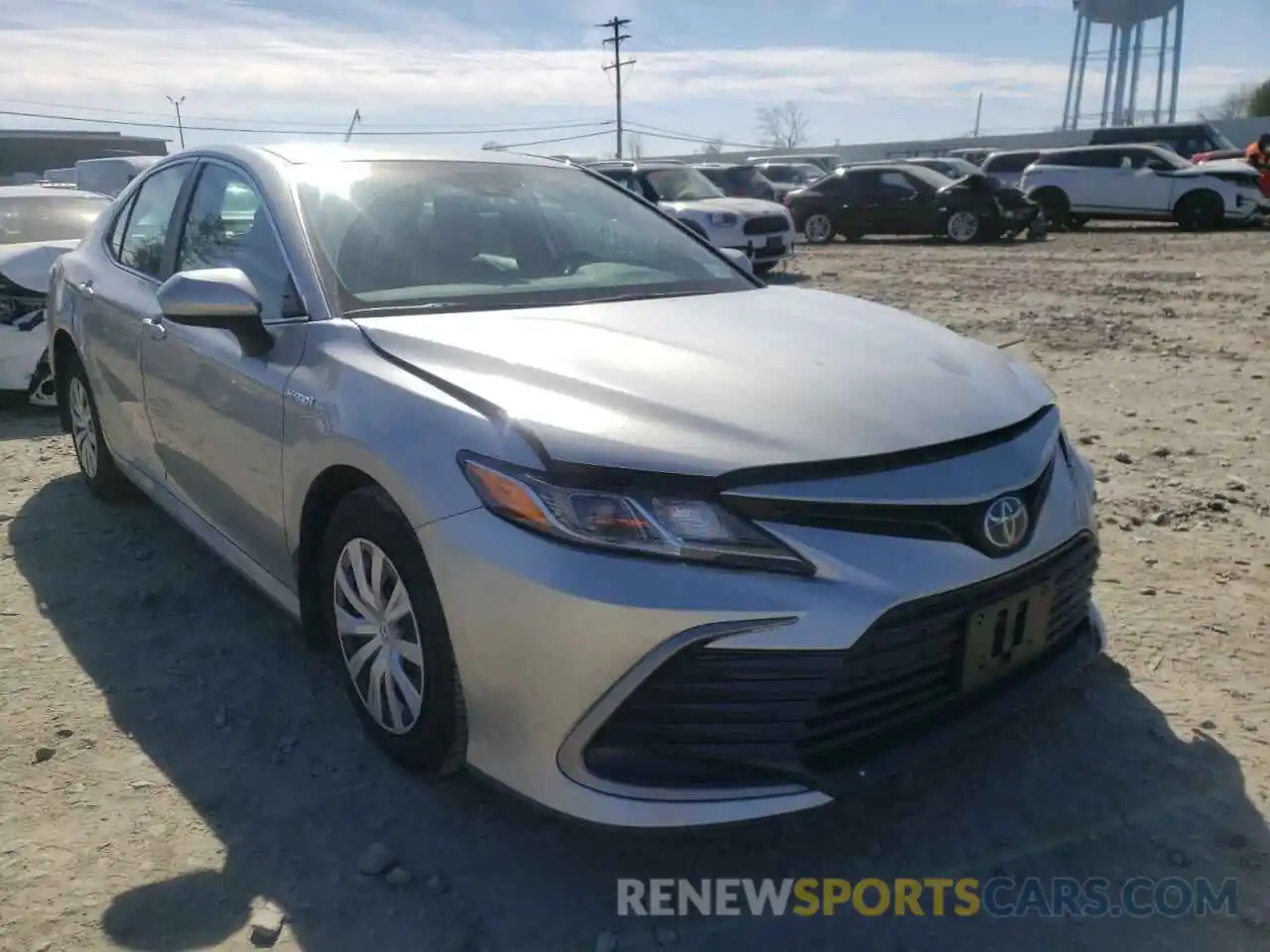 1 Photograph of a damaged car 4T1C31AK4MU021678 TOYOTA CAMRY 2021