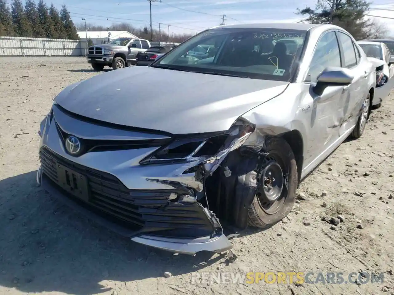 2 Photograph of a damaged car 4T1C31AK4MU021678 TOYOTA CAMRY 2021