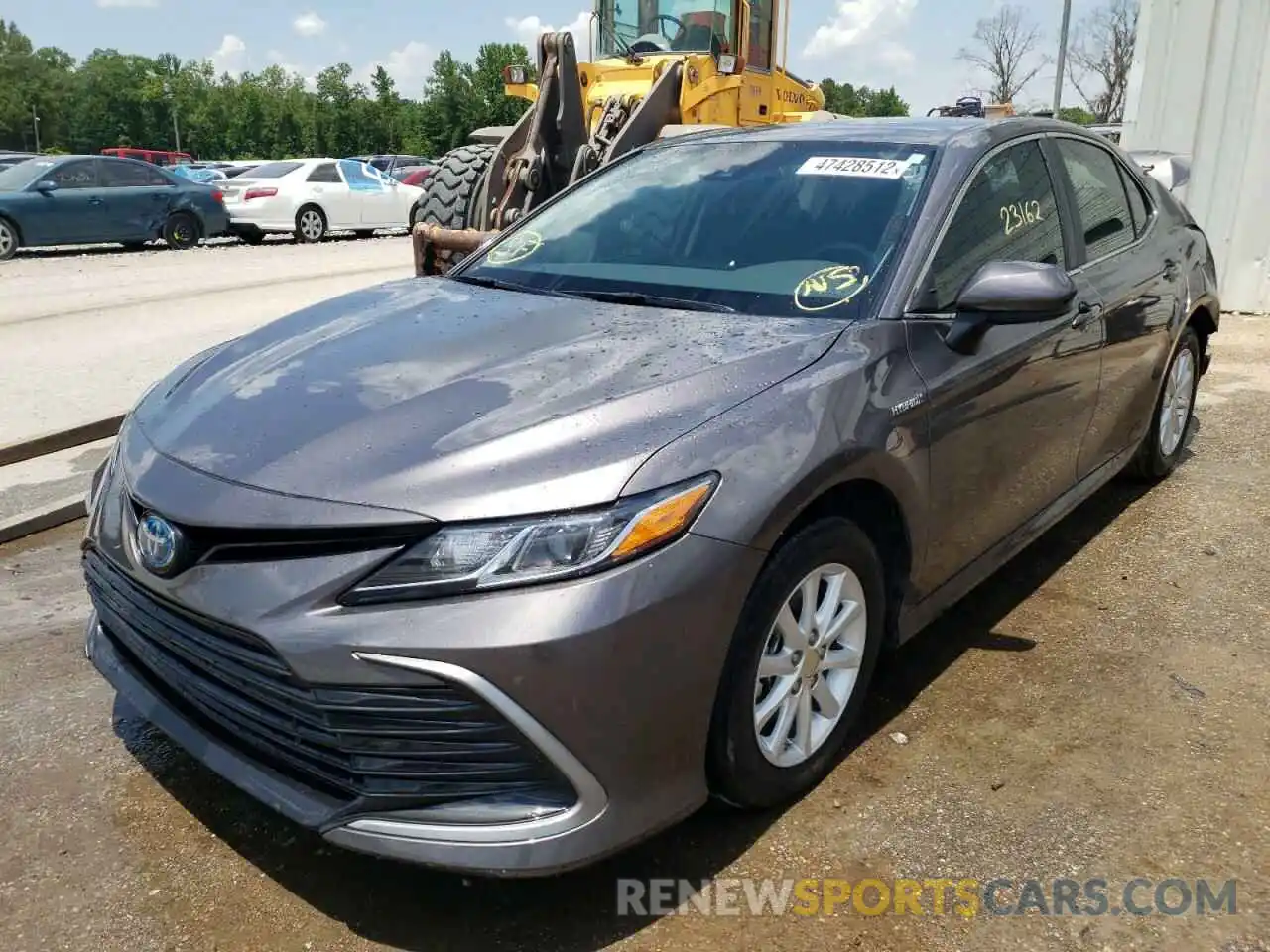 2 Photograph of a damaged car 4T1C31AK4MU025729 TOYOTA CAMRY 2021