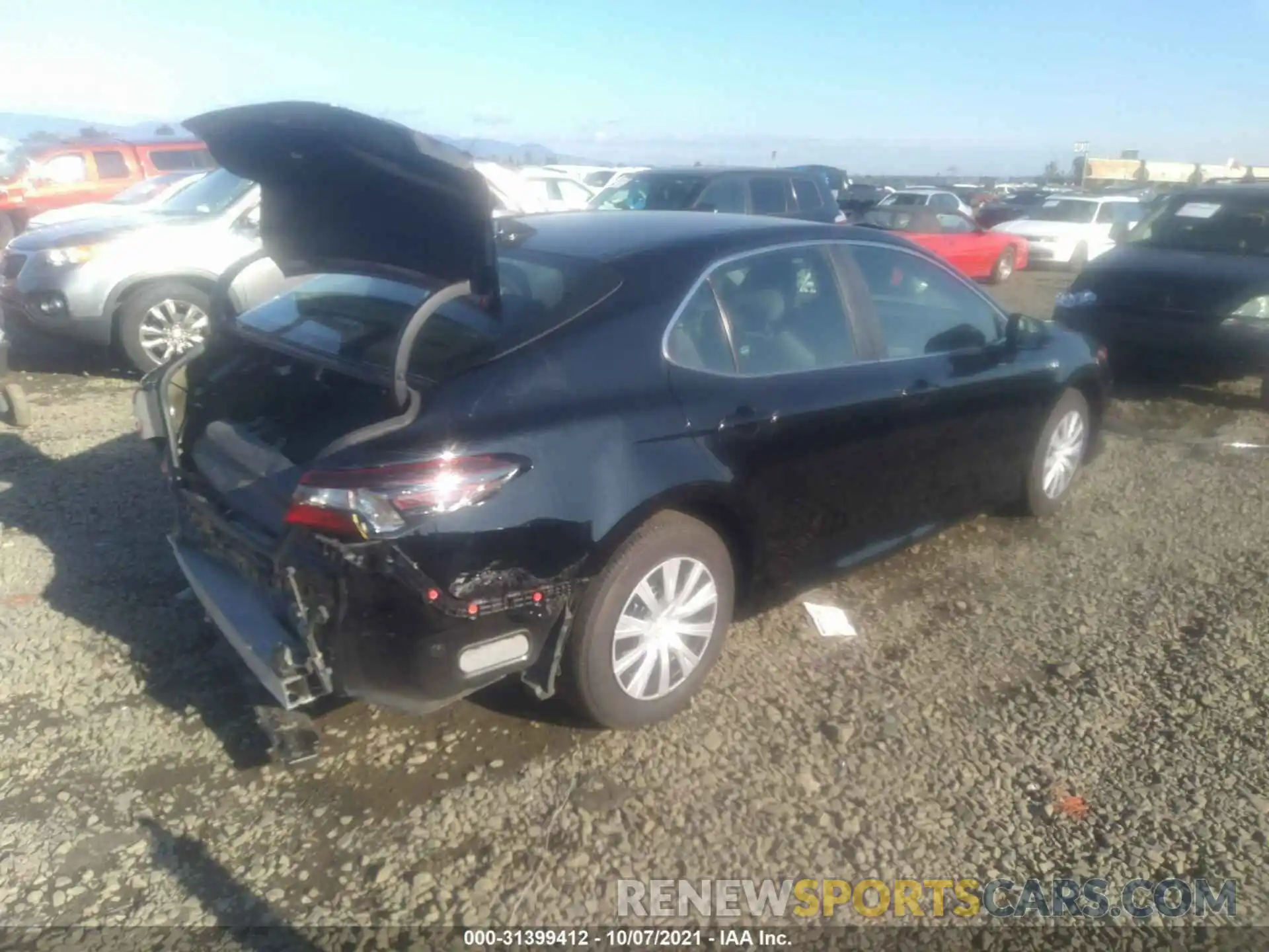 4 Фотография поврежденного автомобиля 4T1C31AK4MU554534 TOYOTA CAMRY 2021