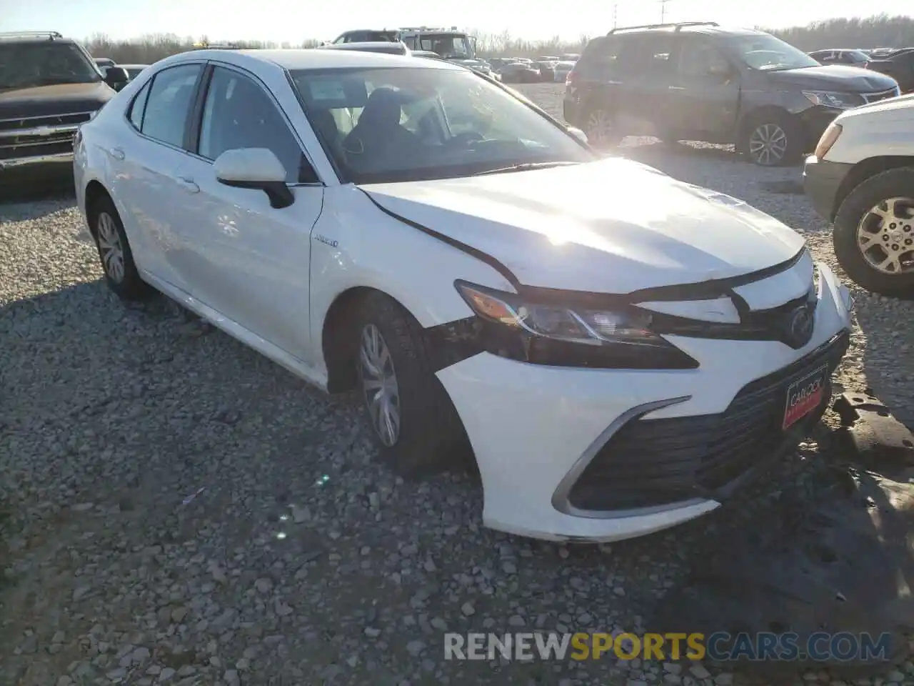 1 Photograph of a damaged car 4T1C31AK4MU557269 TOYOTA CAMRY 2021