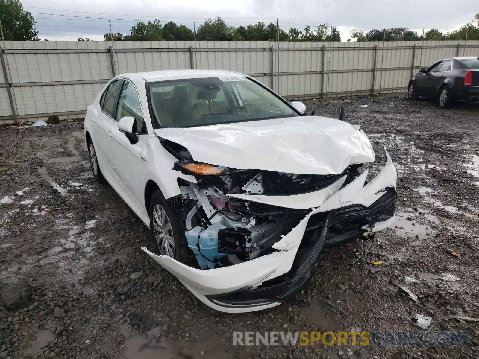 1 Photograph of a damaged car 4T1C31AK4MU567719 TOYOTA CAMRY 2021