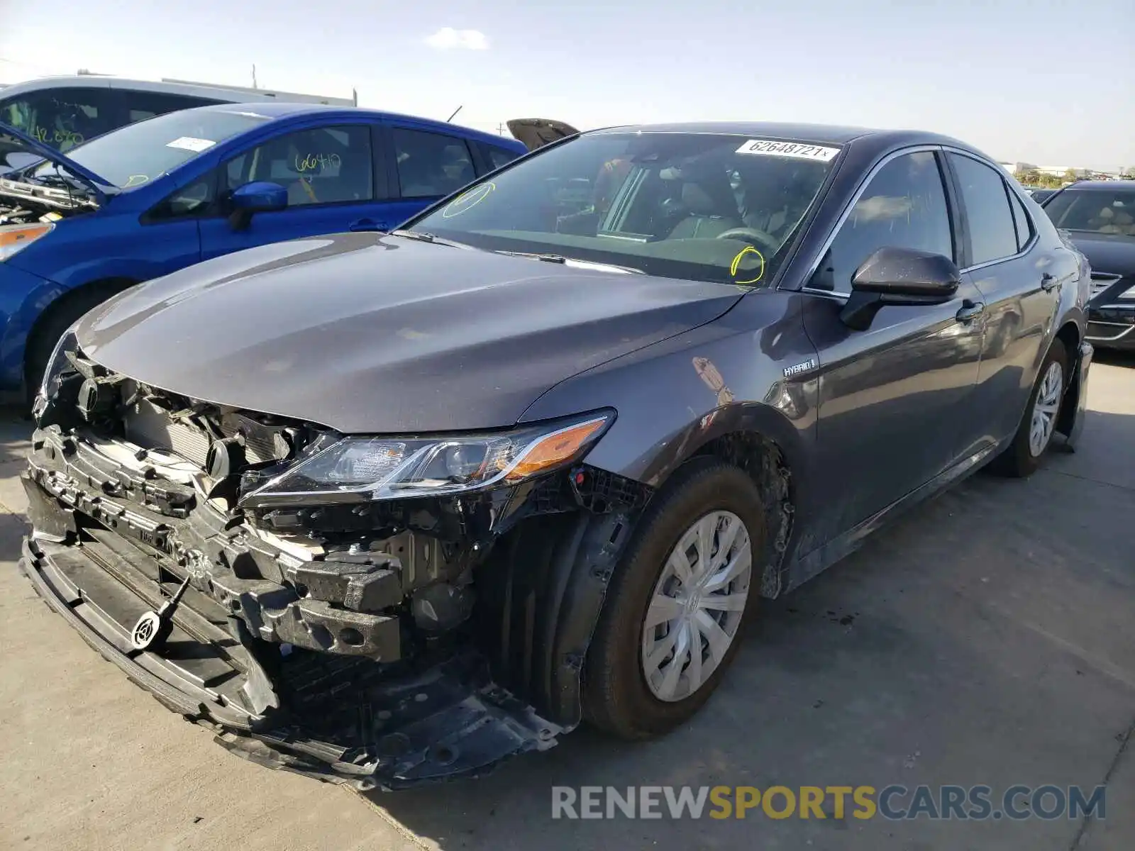 2 Photograph of a damaged car 4T1C31AK5MU024086 TOYOTA CAMRY 2021