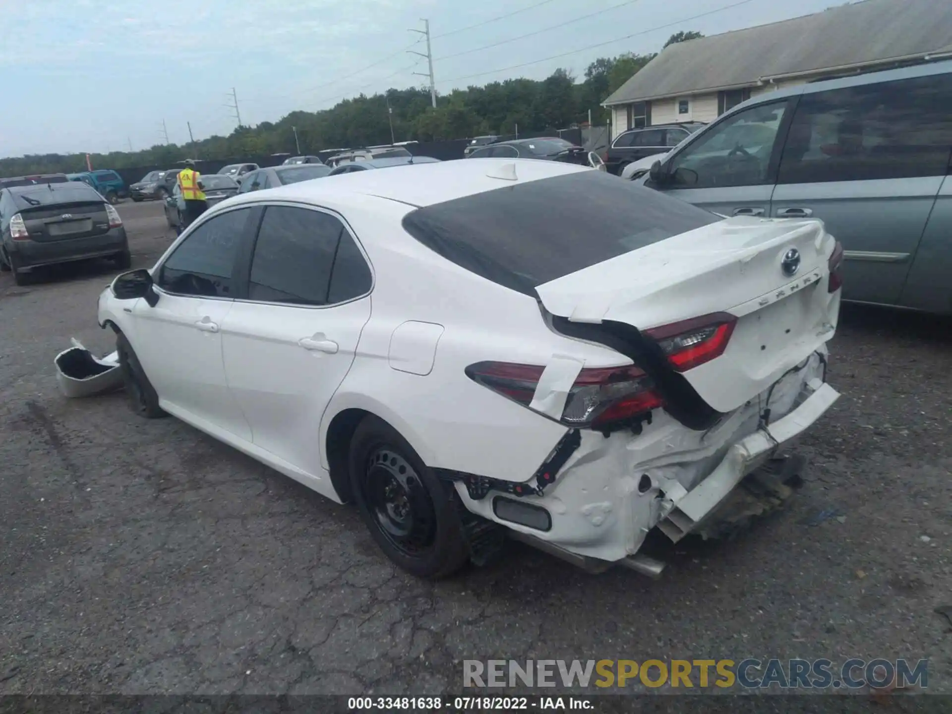 3 Photograph of a damaged car 4T1C31AK5MU548077 TOYOTA CAMRY 2021