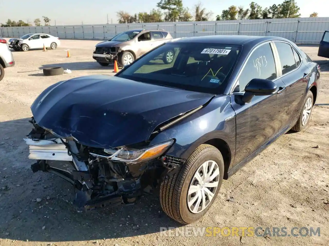 2 Photograph of a damaged car 4T1C31AK5MU548838 TOYOTA CAMRY 2021