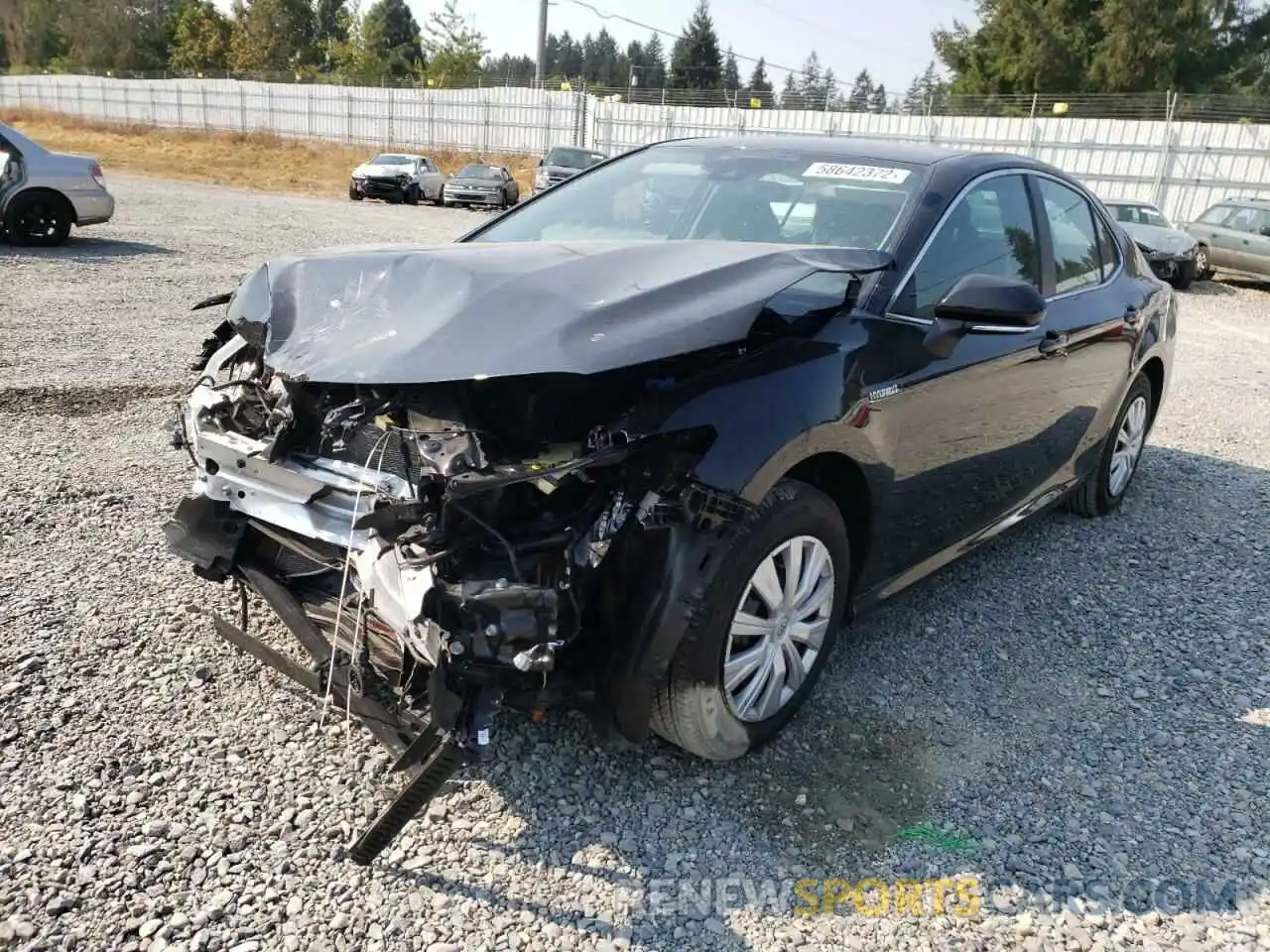 2 Photograph of a damaged car 4T1C31AK5MU551111 TOYOTA CAMRY 2021