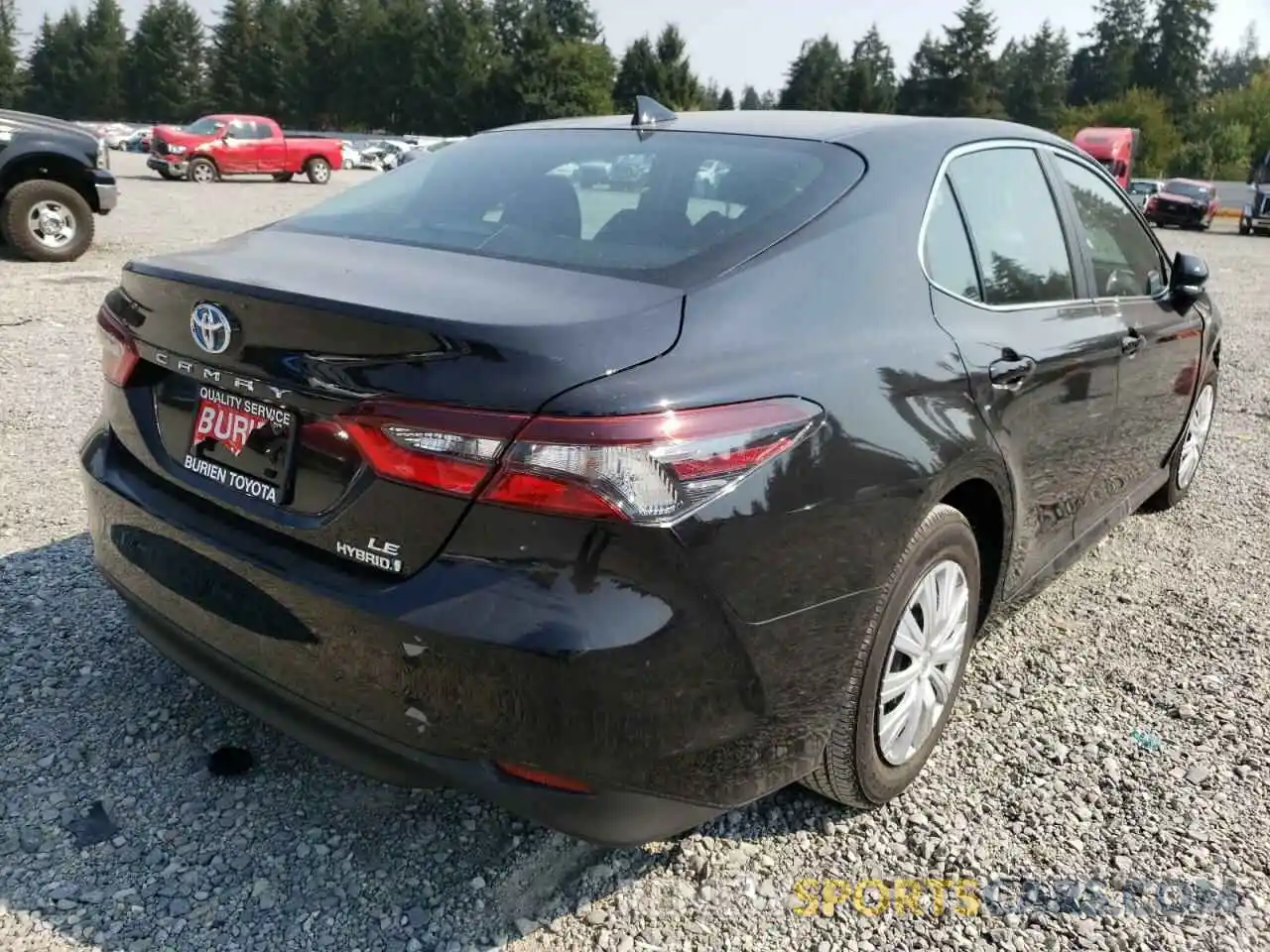 4 Photograph of a damaged car 4T1C31AK5MU551111 TOYOTA CAMRY 2021