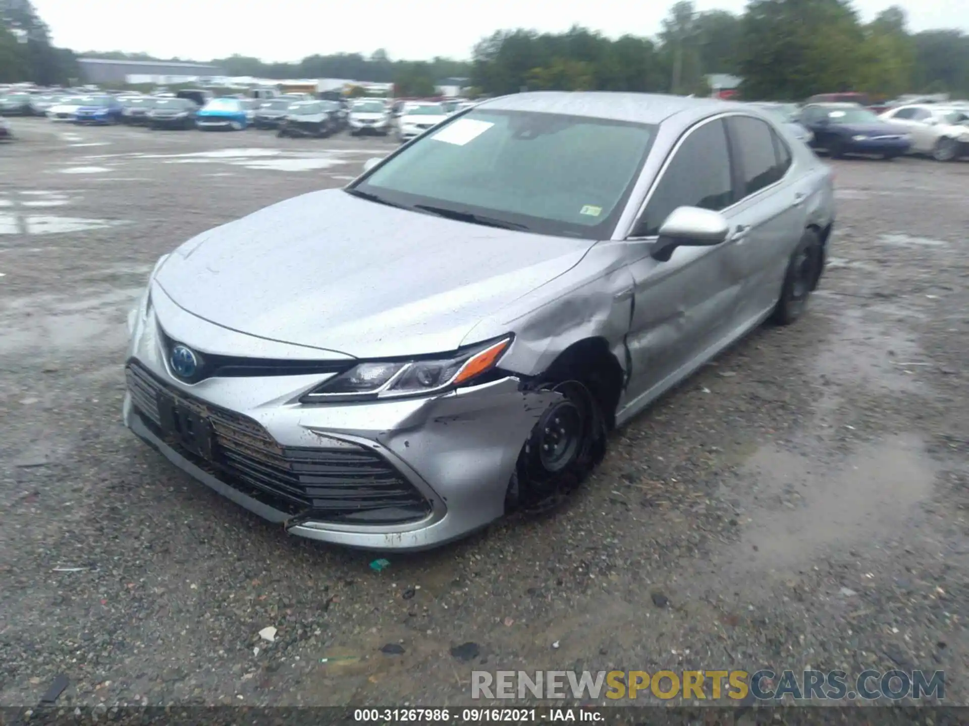 2 Photograph of a damaged car 4T1C31AK5MU555711 TOYOTA CAMRY 2021