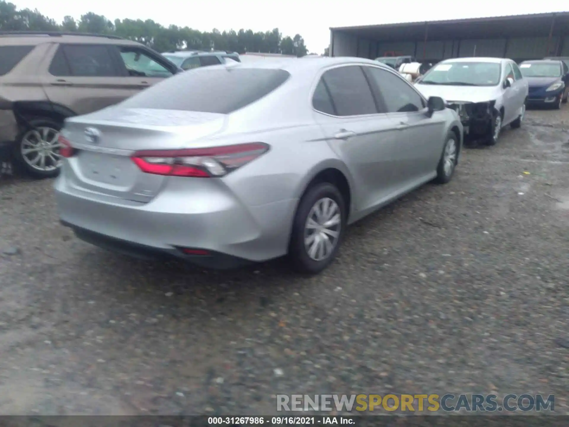 4 Photograph of a damaged car 4T1C31AK5MU555711 TOYOTA CAMRY 2021