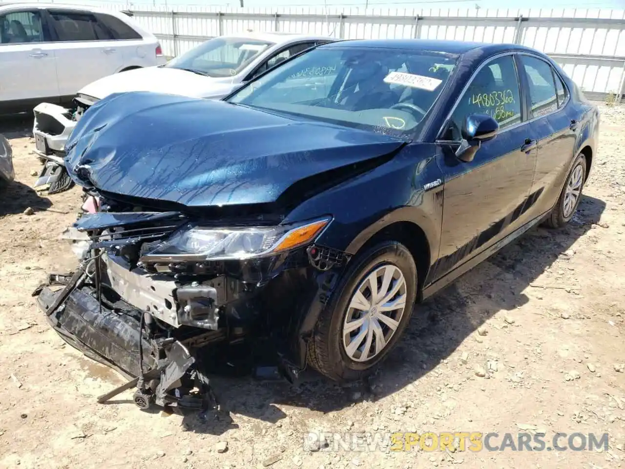 2 Photograph of a damaged car 4T1C31AK5MU561234 TOYOTA CAMRY 2021