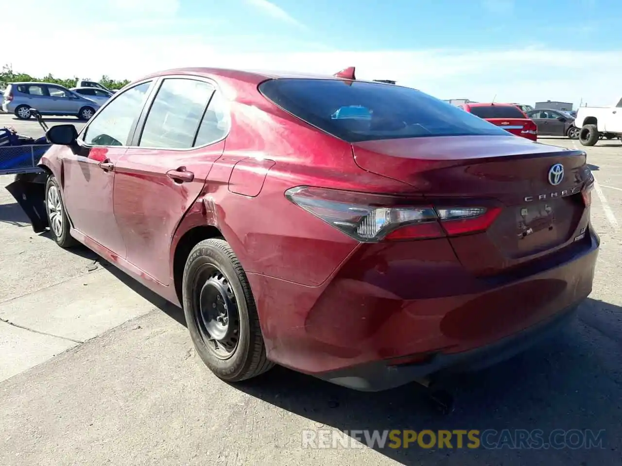 3 Photograph of a damaged car 4T1C31AK5MU562125 TOYOTA CAMRY 2021