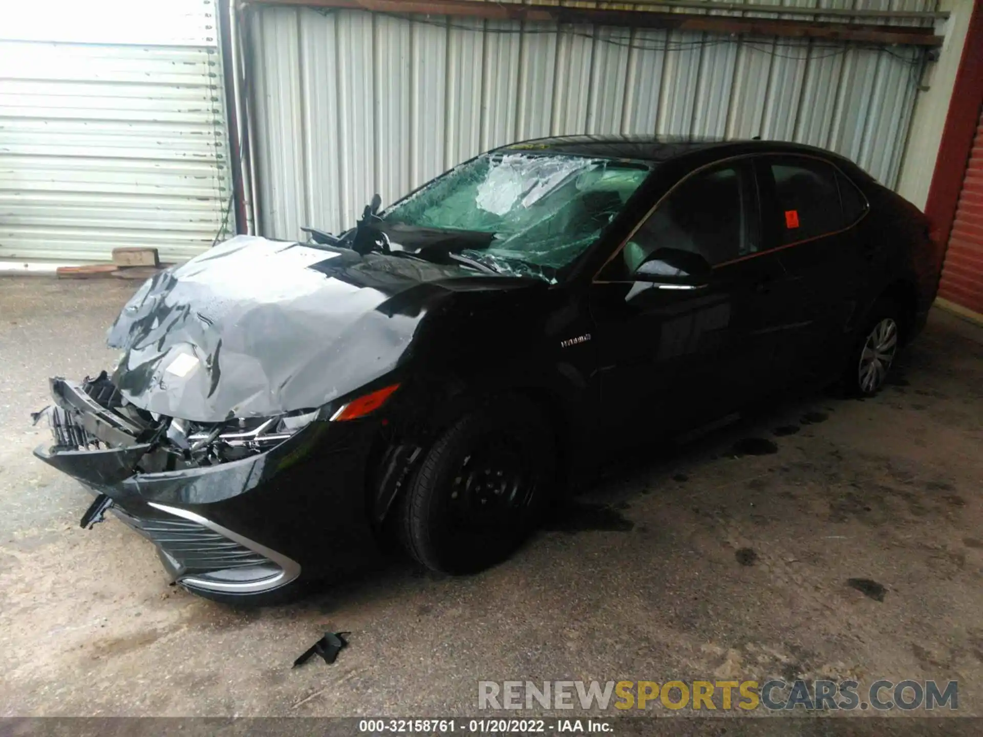 2 Photograph of a damaged car 4T1C31AK6MU021133 TOYOTA CAMRY 2021