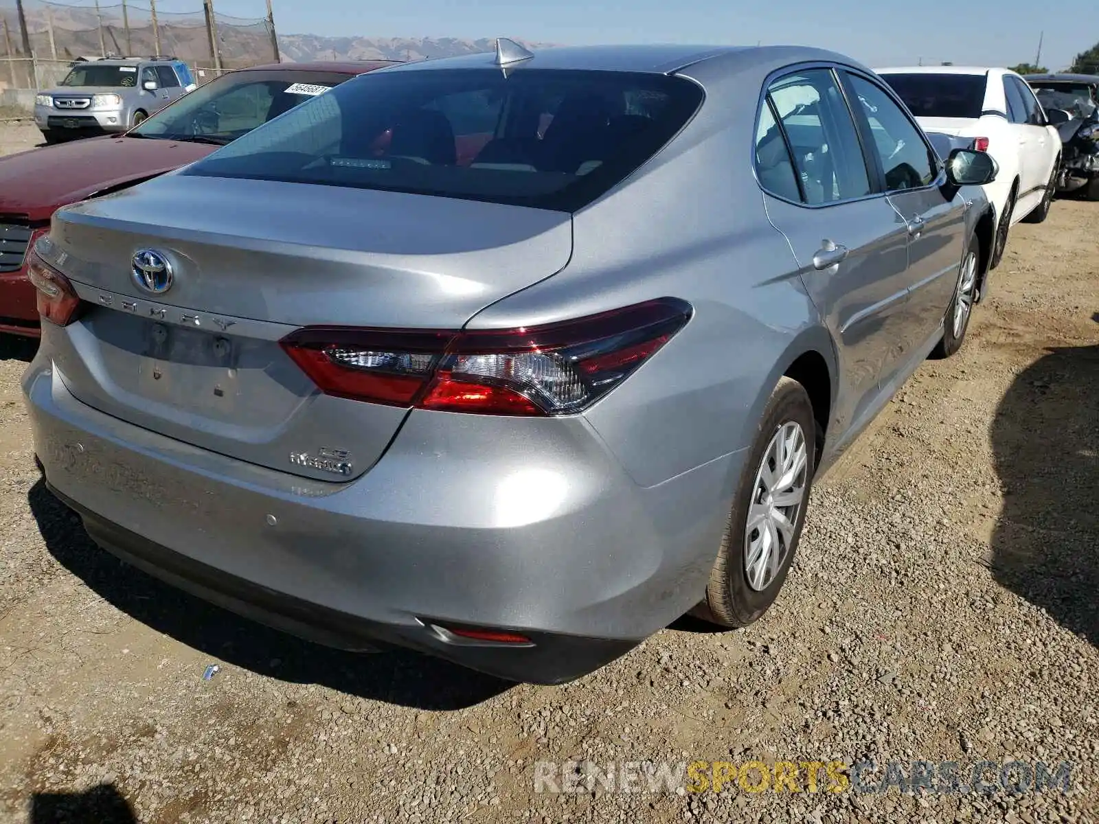 4 Photograph of a damaged car 4T1C31AK6MU028079 TOYOTA CAMRY 2021