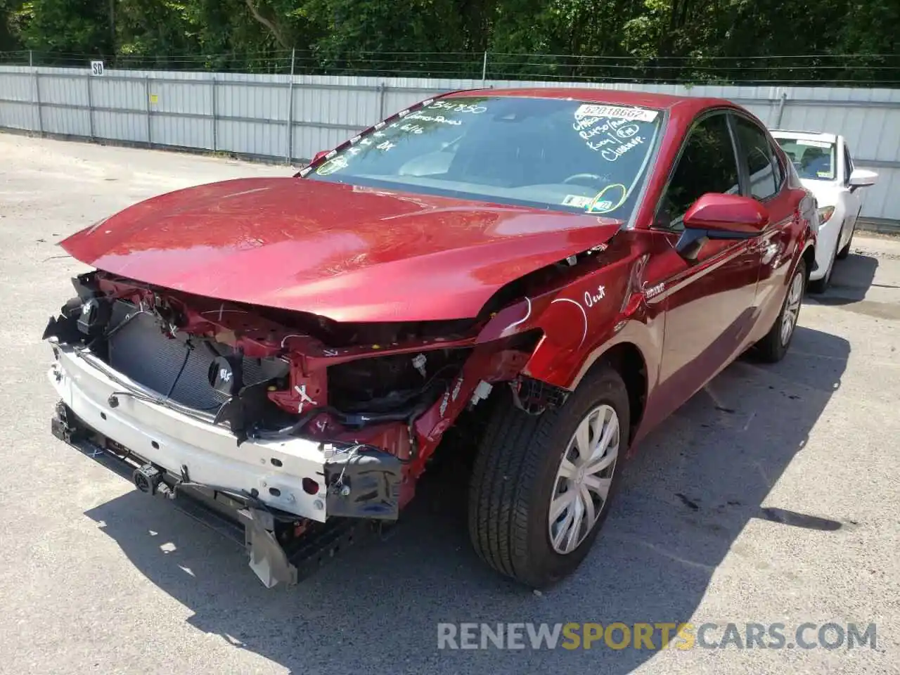 2 Photograph of a damaged car 4T1C31AK6MU029782 TOYOTA CAMRY 2021