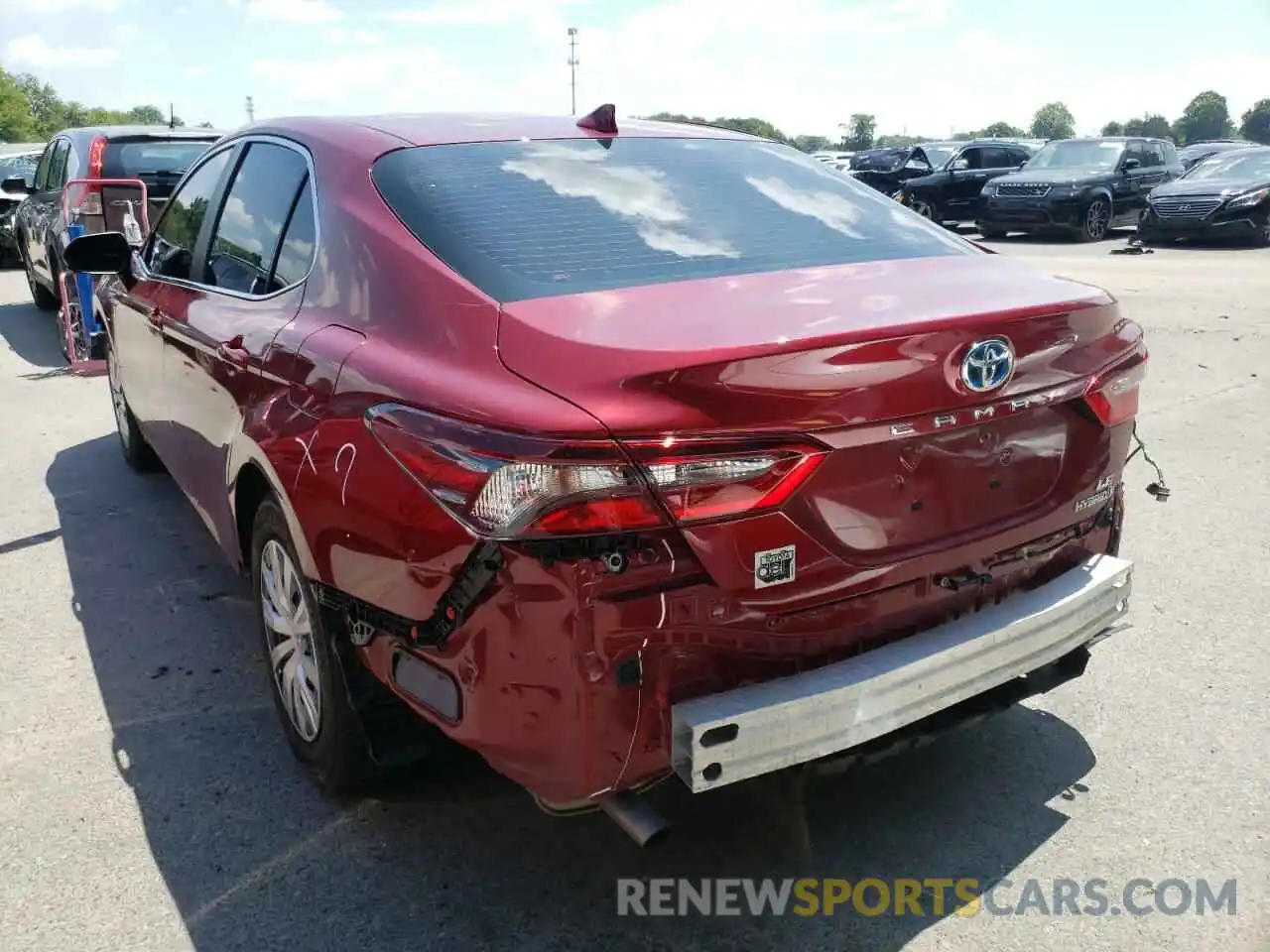 3 Photograph of a damaged car 4T1C31AK6MU029782 TOYOTA CAMRY 2021