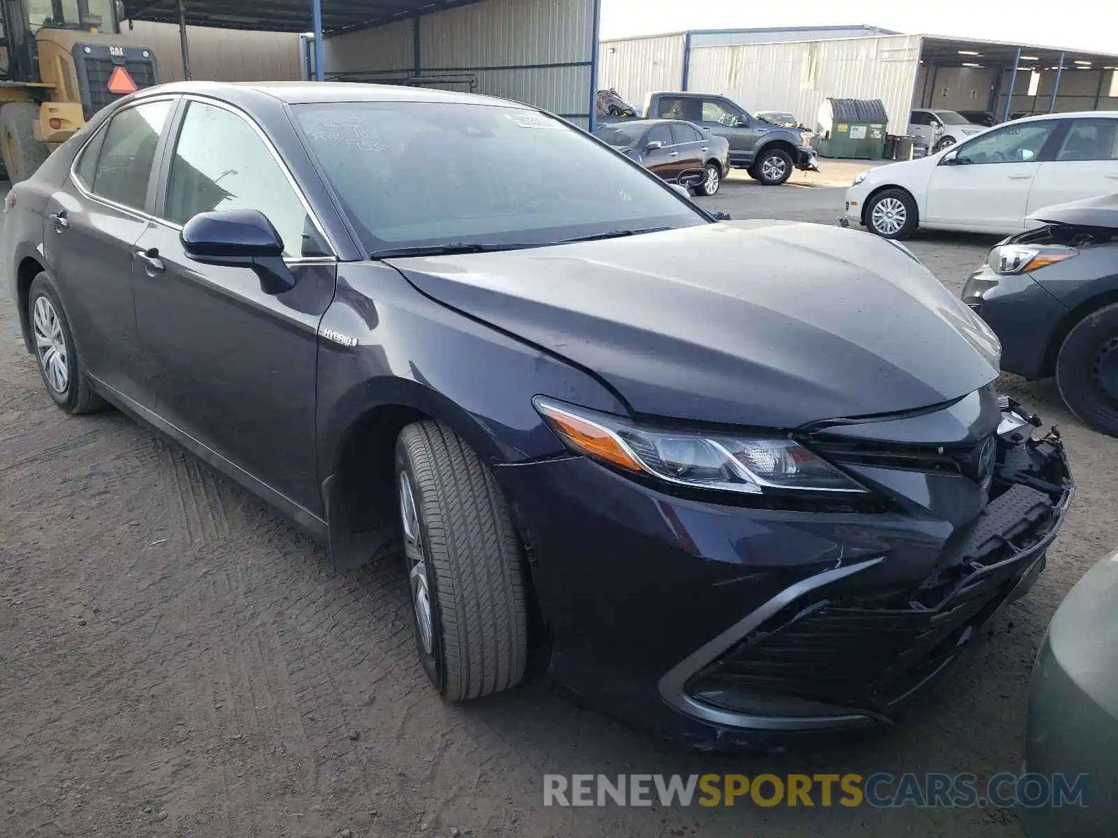 1 Photograph of a damaged car 4T1C31AK6MU031953 TOYOTA CAMRY 2021