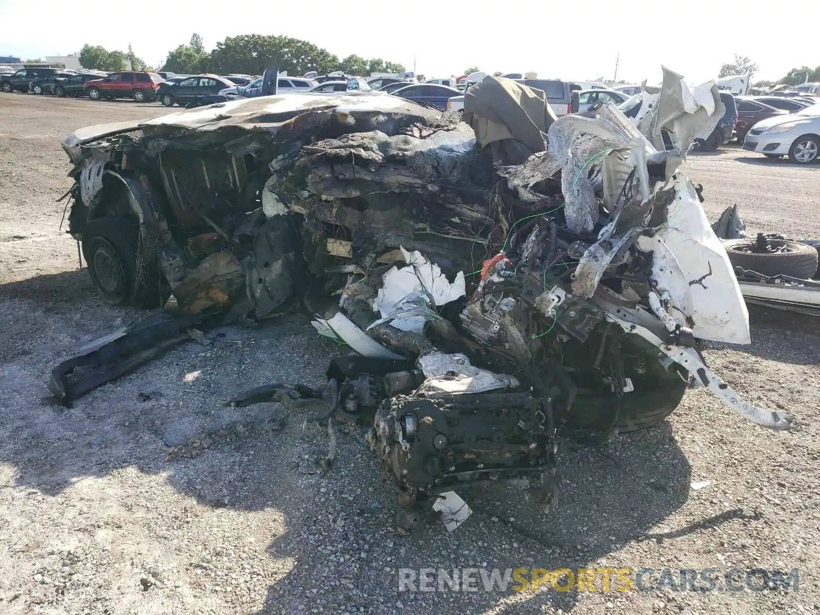 1 Photograph of a damaged car 4T1C31AK6MU551294 TOYOTA CAMRY 2021