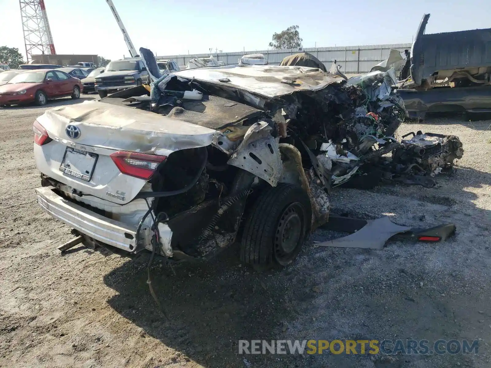 4 Photograph of a damaged car 4T1C31AK6MU551294 TOYOTA CAMRY 2021