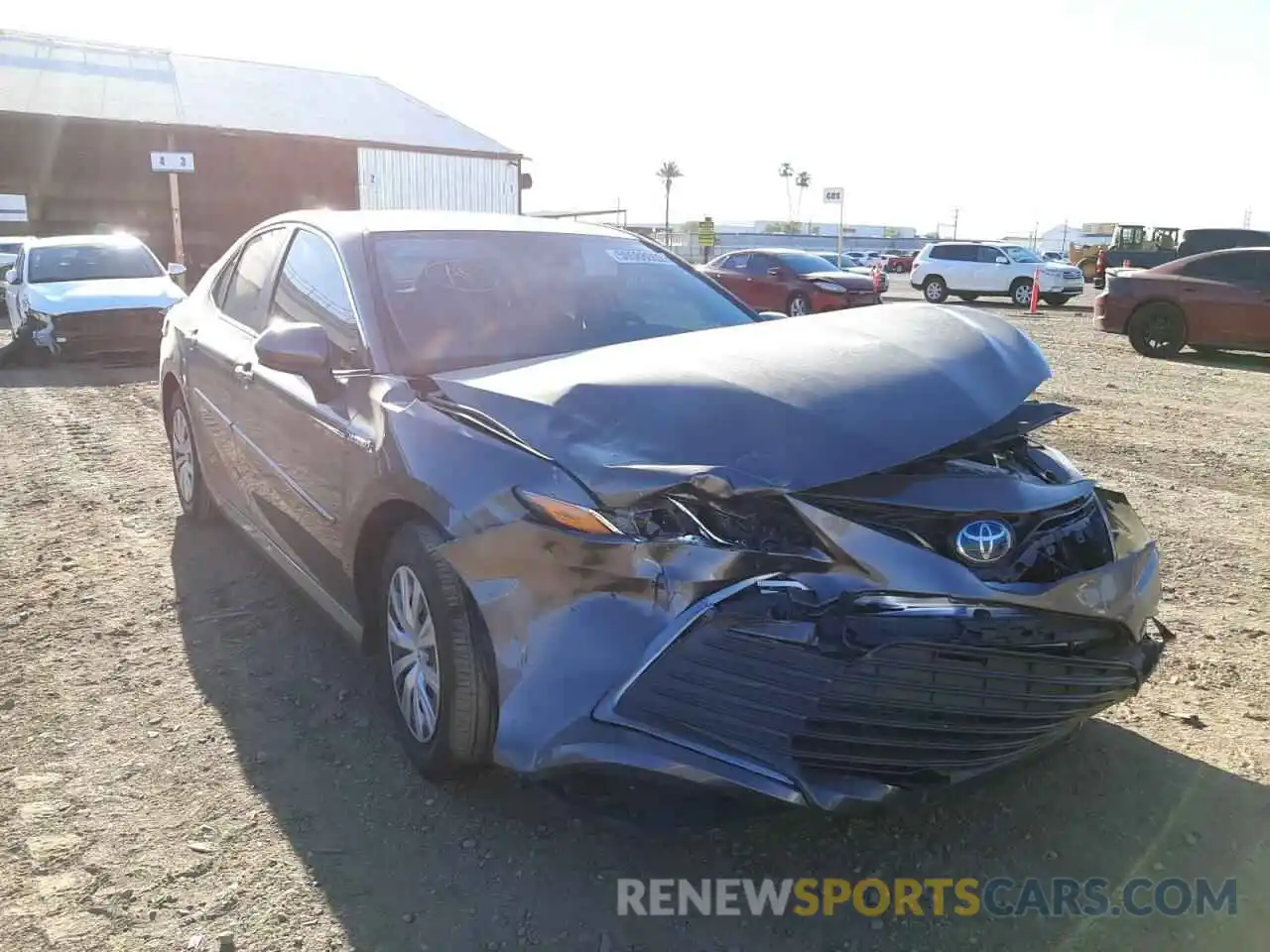 1 Photograph of a damaged car 4T1C31AK6MU560478 TOYOTA CAMRY 2021