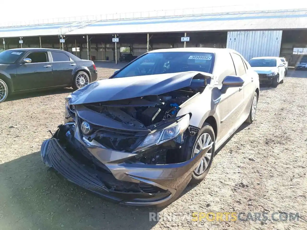 2 Photograph of a damaged car 4T1C31AK6MU560478 TOYOTA CAMRY 2021