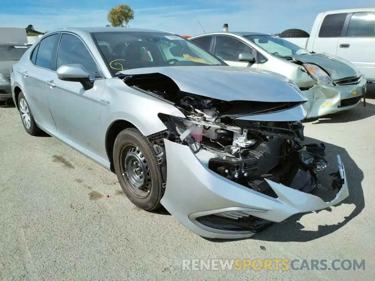 1 Photograph of a damaged car 4T1C31AK6MU562697 TOYOTA CAMRY 2021