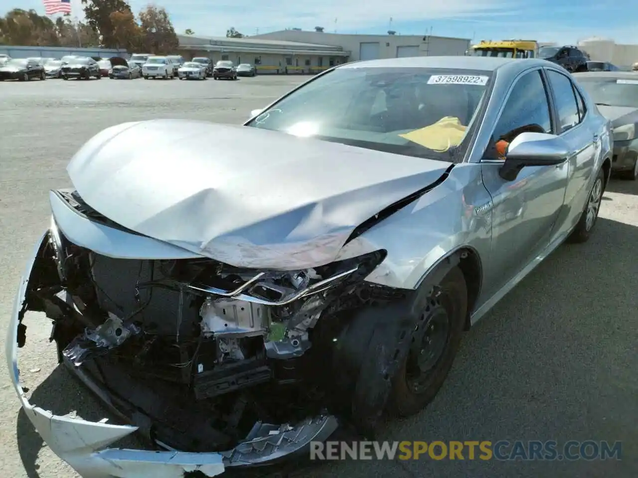 2 Photograph of a damaged car 4T1C31AK6MU562697 TOYOTA CAMRY 2021