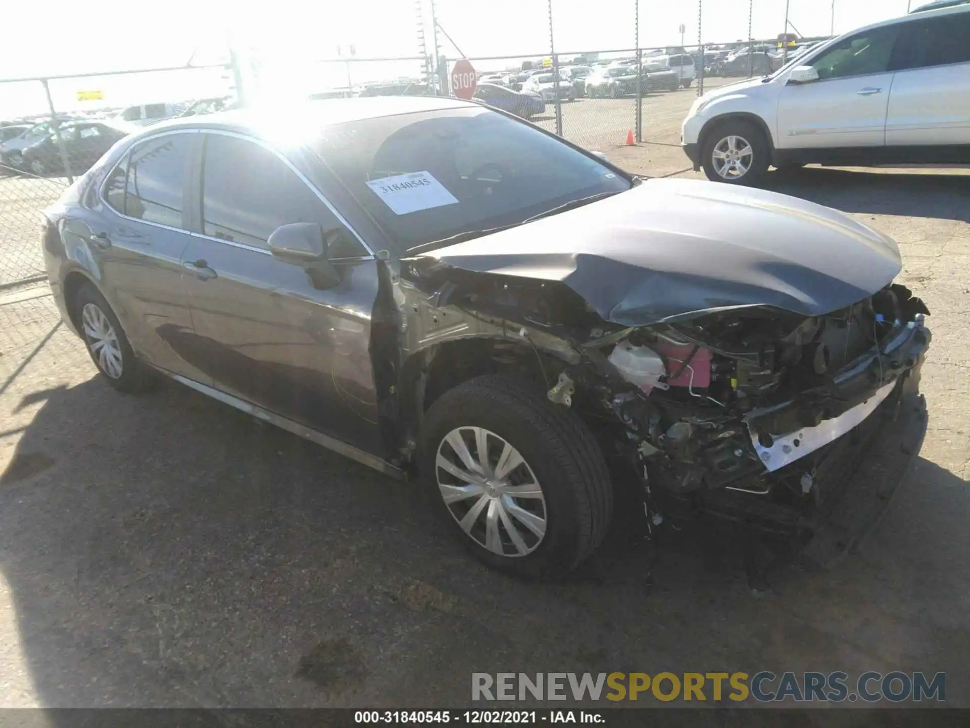 1 Photograph of a damaged car 4T1C31AK6MU568421 TOYOTA CAMRY 2021