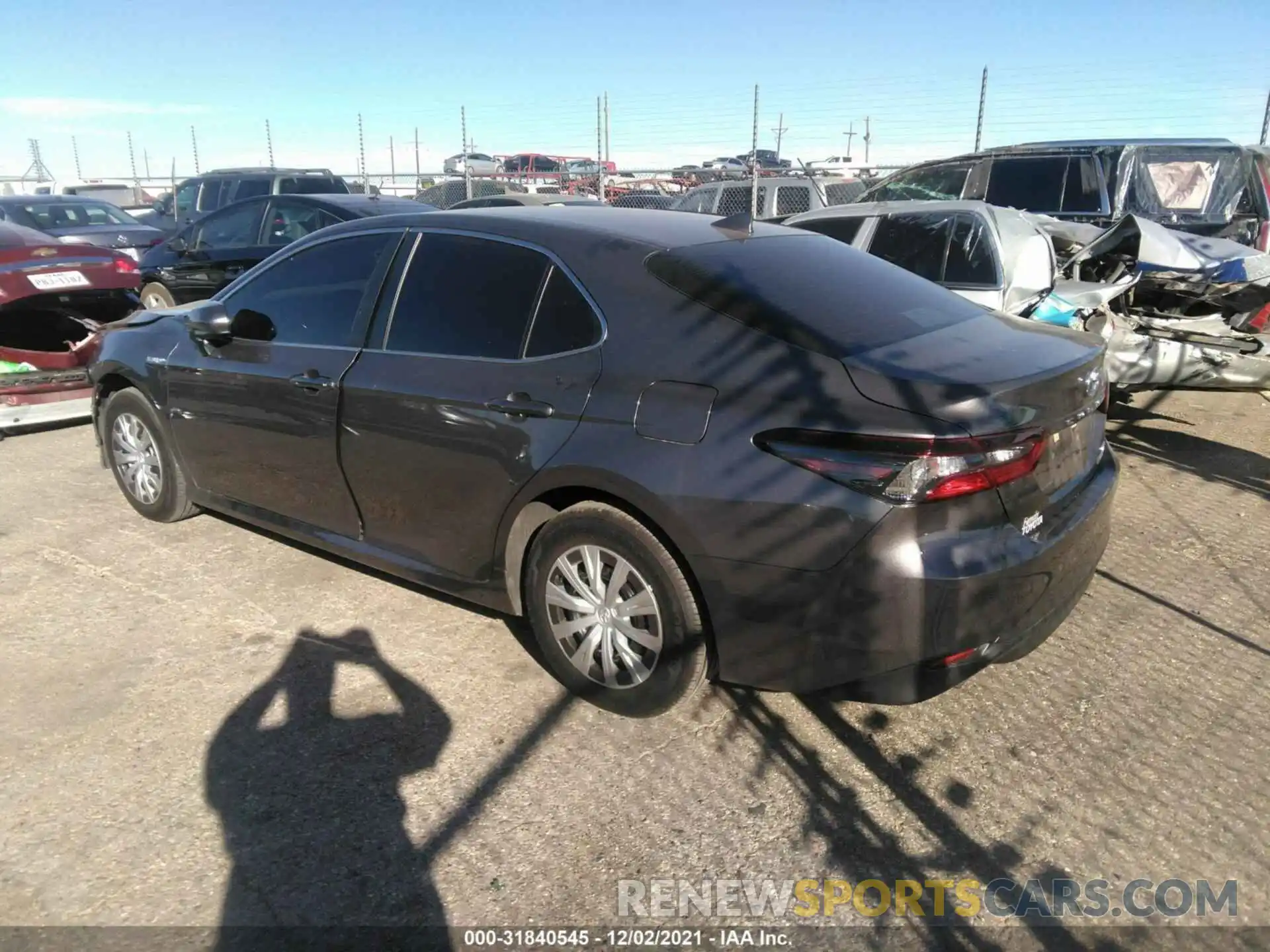 3 Photograph of a damaged car 4T1C31AK6MU568421 TOYOTA CAMRY 2021