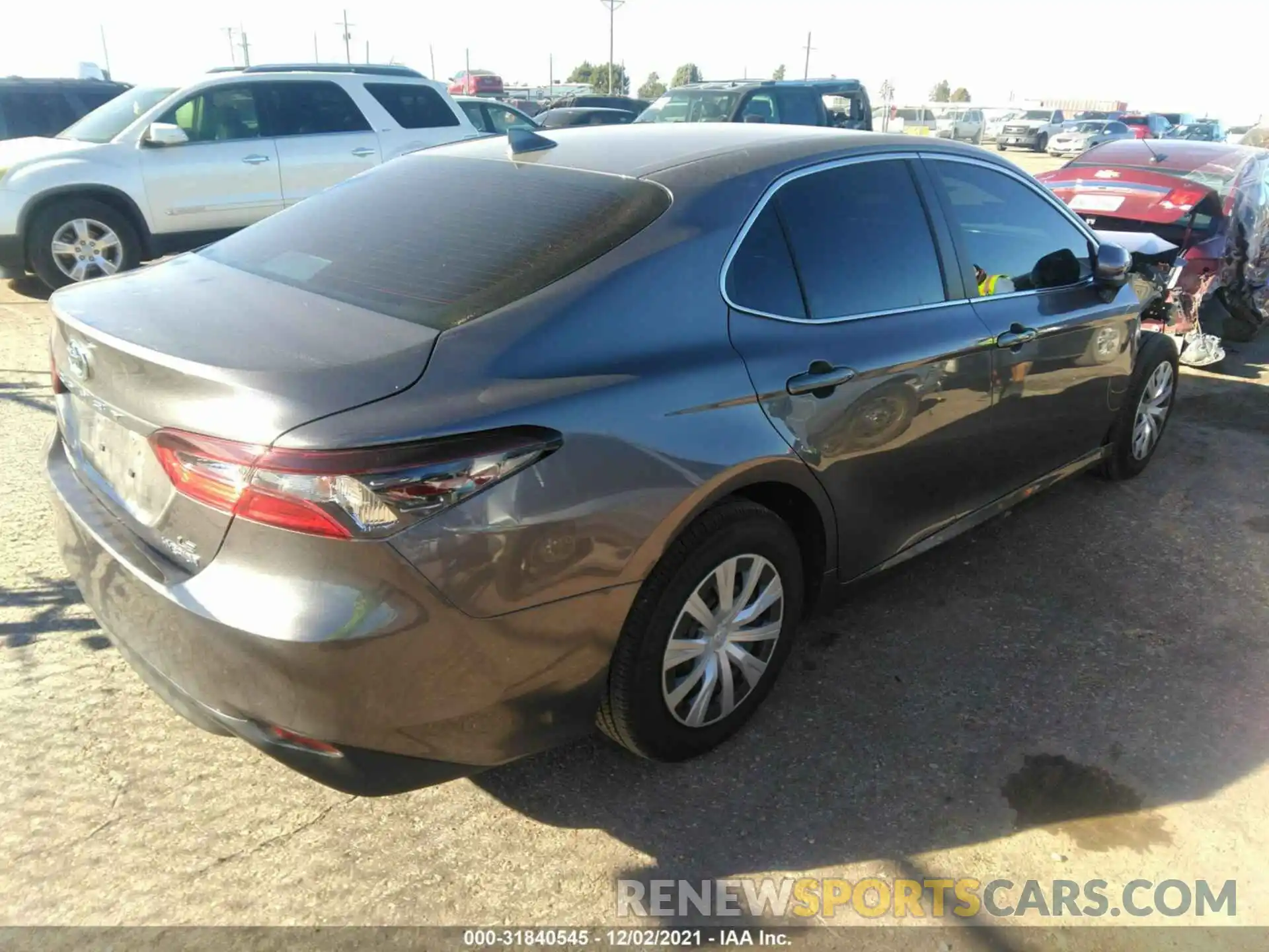 4 Photograph of a damaged car 4T1C31AK6MU568421 TOYOTA CAMRY 2021