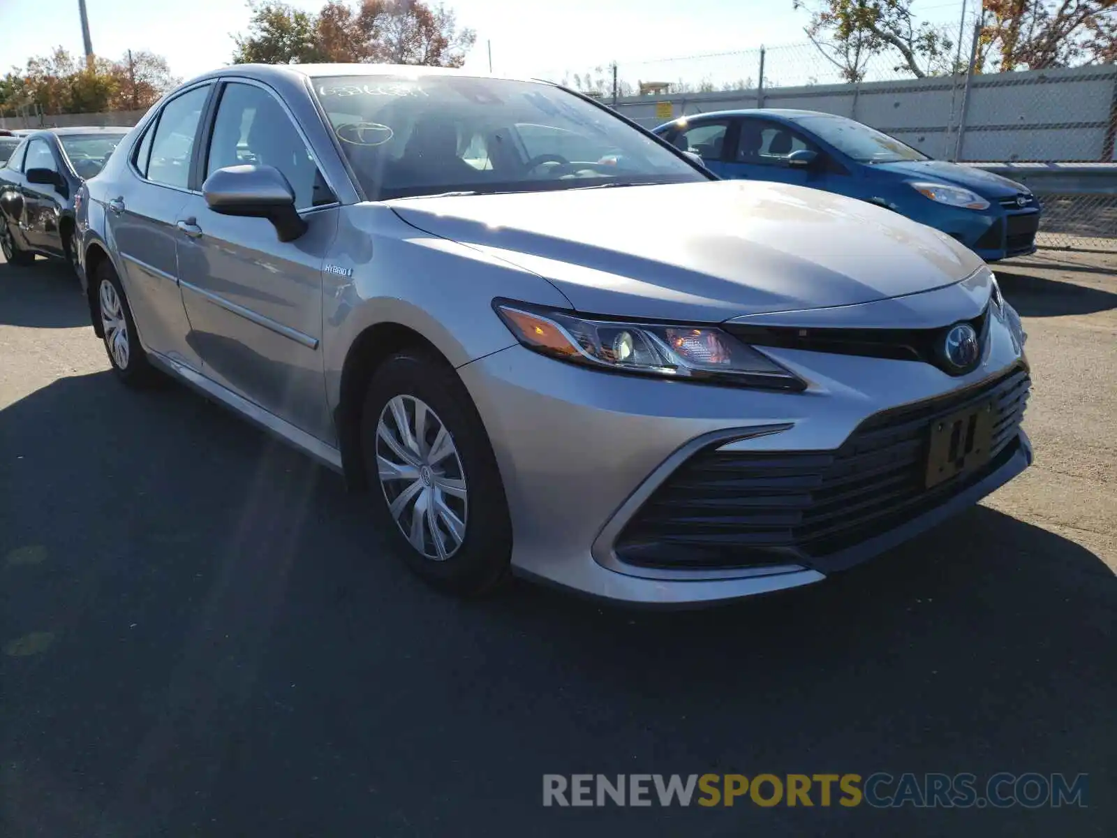 1 Photograph of a damaged car 4T1C31AK7MU020847 TOYOTA CAMRY 2021