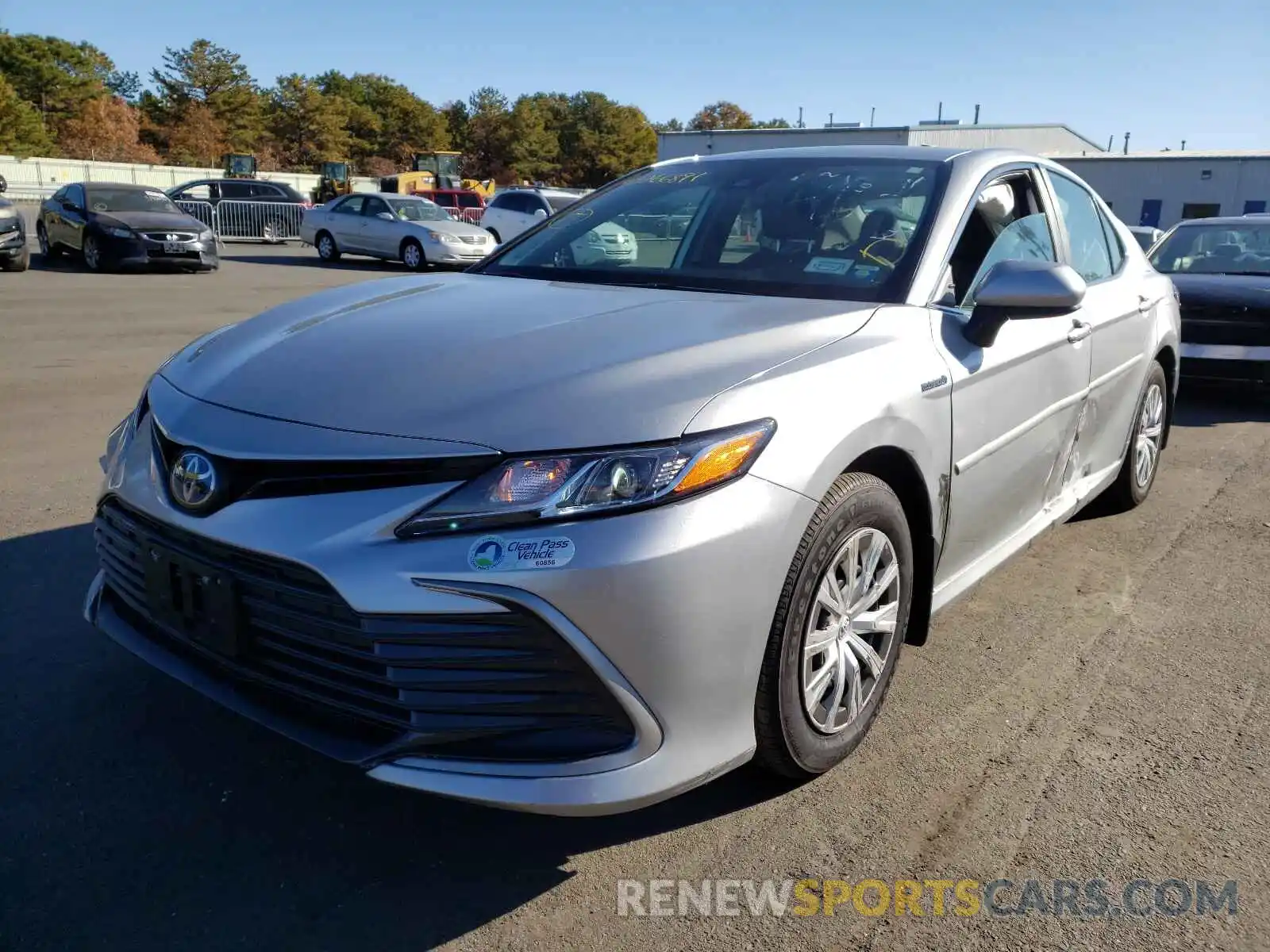 2 Photograph of a damaged car 4T1C31AK7MU020847 TOYOTA CAMRY 2021