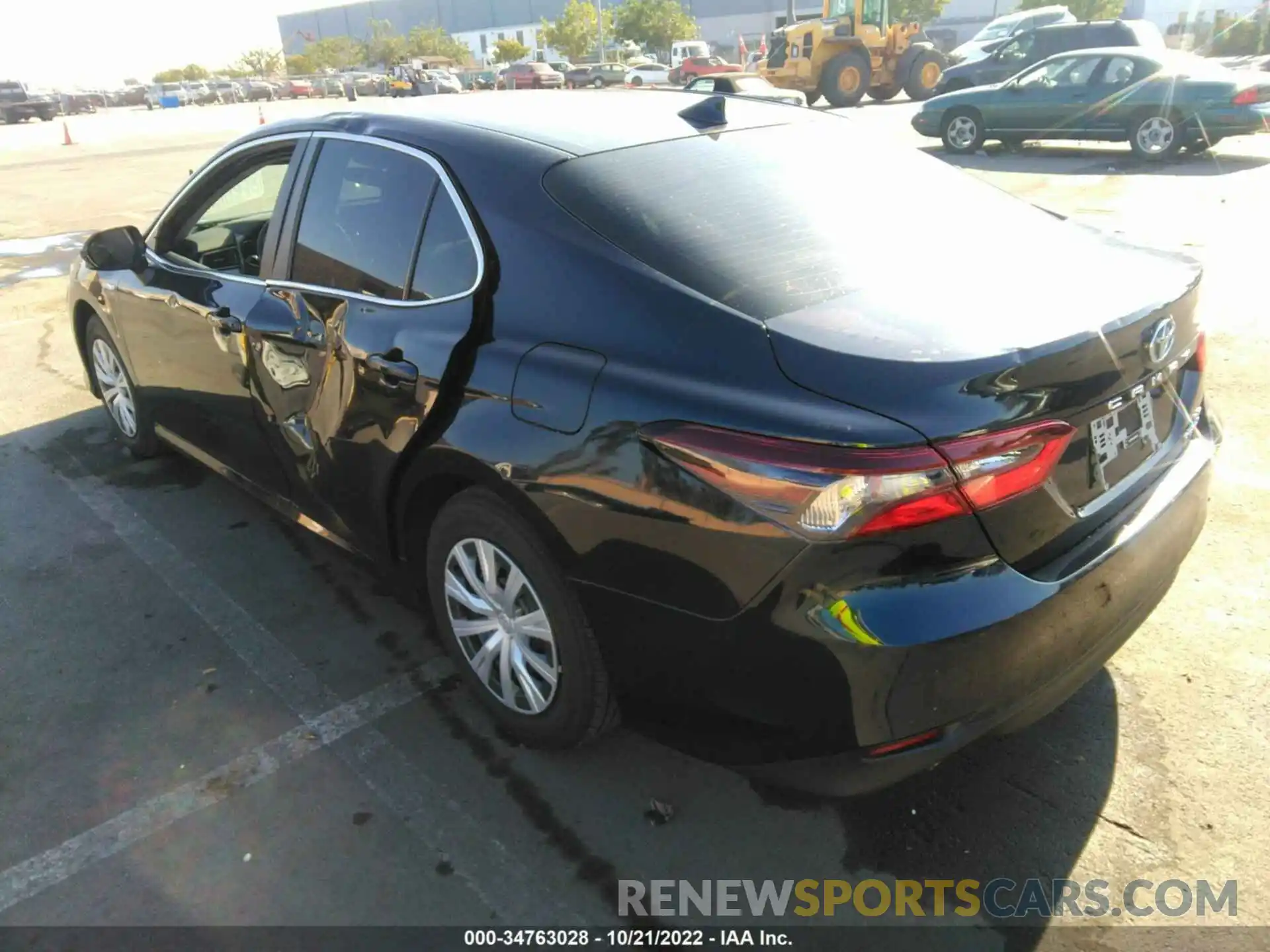 3 Photograph of a damaged car 4T1C31AK7MU021092 TOYOTA CAMRY 2021