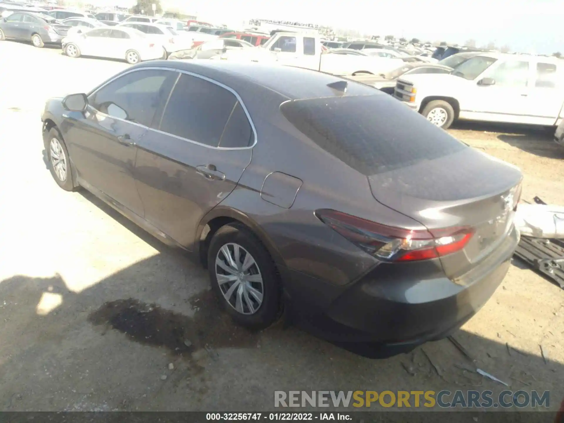 3 Photograph of a damaged car 4T1C31AK7MU027751 TOYOTA CAMRY 2021